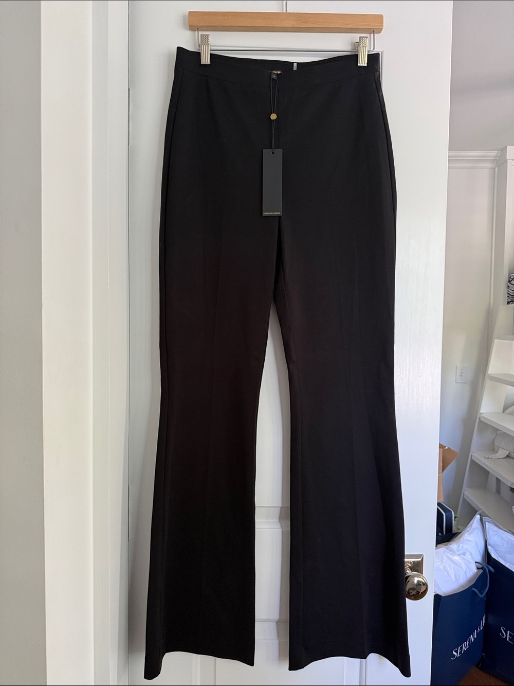 Kobi Halperin Black Flared Meg Pant